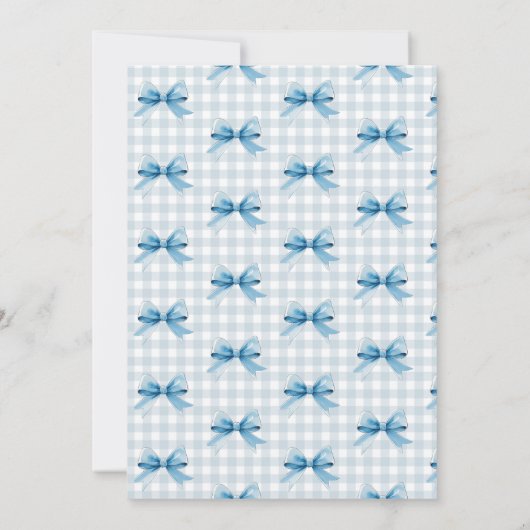 One Silly Goose Boy 1st Birthday  Invitation 招待状 (裏面)