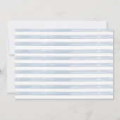 One Silly Goose Boy 1st Birthday Thank You カード (裏面)