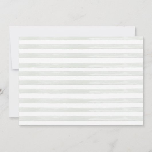 One Silly Goose Boy 1st Birthday Thank You カード (裏面)