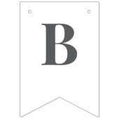 One Silly Goose Boy Baby shower バンティングフラッグ (第2の旗)