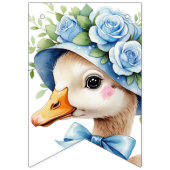 One Silly Goose Boy Baby shower バンティングフラッグ (第1の旗)