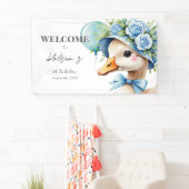 One Silly Goose Boy Birthday  横断幕 (インサイチュ)