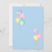 One Silly Goose Boys First Birthday 招待状 (裏面)