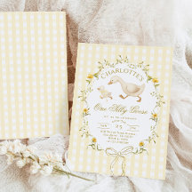 One Silly Goose Gender neutral 1st Birthday