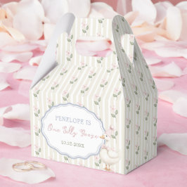 One Silly Goose Girl 1st Birthday フェイバーボックス