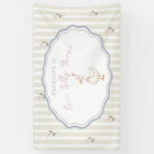 One Silly Goose Girl 1st Birthday 横断幕 (縦)