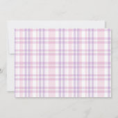 One Silly Goose Girl 1st Birthday Party Photo 招待状 (裏面)