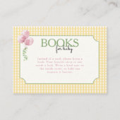 One Silly Goose Pink Balloons Books for Baby エンクロージャーカード (正面)