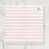 One Silly Goose Pink Bow 1st Birthday フェイバータグ (裏面)