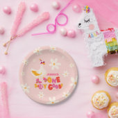 One Silly Goose Pink Festive Kids' Birthday Party  ペーパープレート (パーティー)