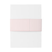 One Silly Goose Pink Girls 1st Birthday 招待状ベリーバンド (裏面例)