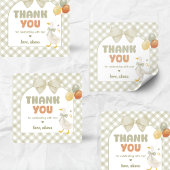 One Silly Goose Spring Birthday スクエアシール