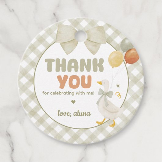 One Silly Goose Spring Birthday フェイバータグ (正面)