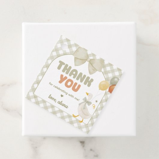 One Silly Goose Spring Birthday フェイバータグ (インサイチュ)