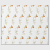 One Silly Goose Spring Birthday ラッピングペーパー (フラット)