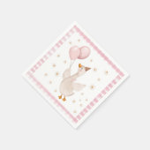 One Silly Goose Spring Party Farm First Birthday スタンダードカクテルナプキン (角)