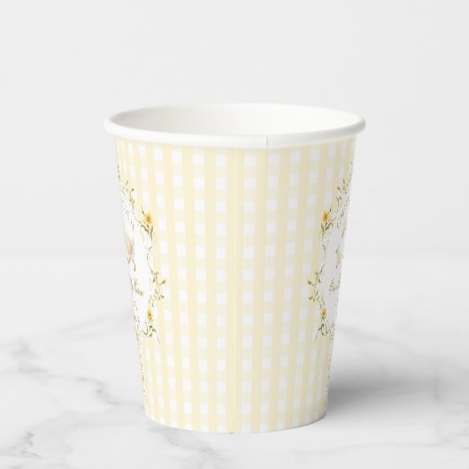 One Silly Goose Whimsical Bow 1st Birthday 紙コップ (右)