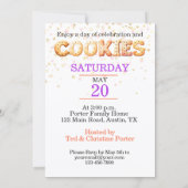 One Smart Cookie Graduation Party 招待状 (裏面)