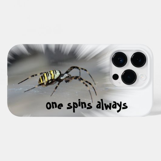 one spins always Apple iPhone Hüllen Case-Mate iPhoneケース (裏面 (横))