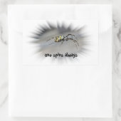 one spins always Aufkleber 長方形シール (バッグ)