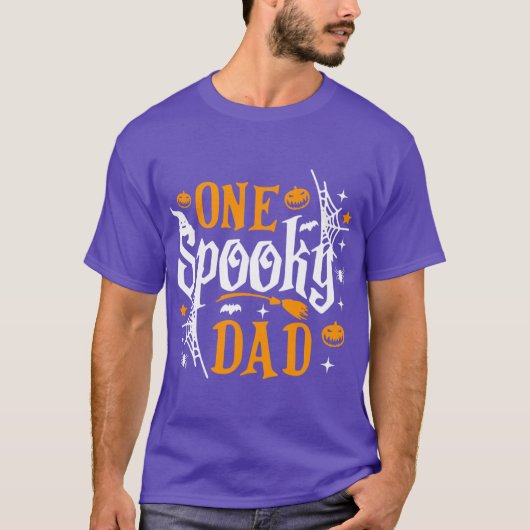 One Spooky Dad boy boy Tシャツ (正面)