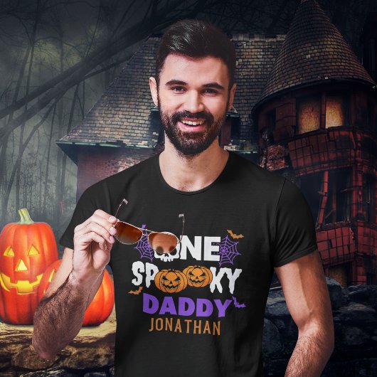 One Spooky Daddy, Fun Halloween Family Tシャツ