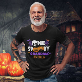 One Spooky Grandpa, Fun Halloween Family Tシャツ