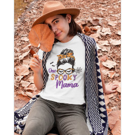 One Spooky Mama Funny Halloween Mom Tシャツ