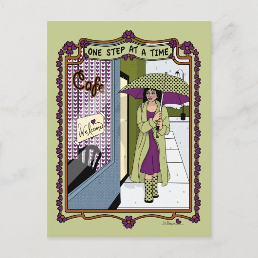 One Step at a Time_A_ポストカード ポストカード (正面)