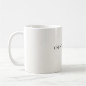 One Step at a Time Mug – Encouragement Support Mug コーヒーマグカップ (左)