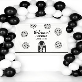 One Sweet Cookie Mouse First Birthday 横断幕