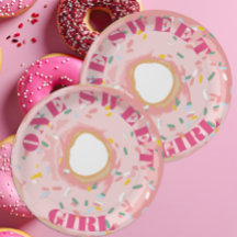 One Sweet Girl Pastel Unicorn Donuts Birthday