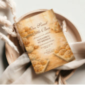 One Sweet Little Bun First Birthday 招待状