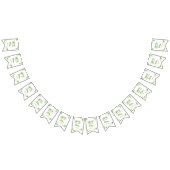 One Sweet Pea First Birthday バンティングフラッグ (全)