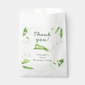 One Sweet Pea First Birthday フェイバーバッグ (正面)