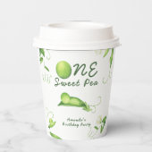 One Sweet Pea First Birthday 紙コップ (裏面)