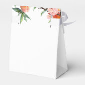 One Sweet Peach 1st Birthday  フェイバーボックス (裏面サイド)