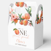 One Sweet Peach 1st Birthday  フェイバーボックス (オープン)