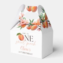 One Sweet Peach 1st Birthday  フェイバーボックス