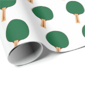 One Table Tennis Bats ラッピングペーパー (ロールコーナー)