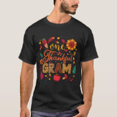 One Thankful Gram Funny Fall Autumn Thanksgiving Tシャツ (正面)