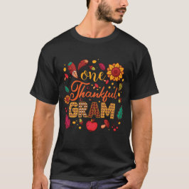 One Thankful Gram Funny Fall Autumn Thanksgiving Tシャツ