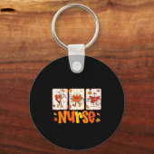 One Thankful Nurse Thanksgiving Turkey Day Nurse G キーホルダー (正面)