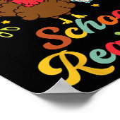 One Thankful School Registrar Turkey Happy Thanksg ポスター (角)