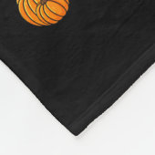 One Thankful Teacher Thanksgiving Groovy Fall Autu フリースブランケット (角)