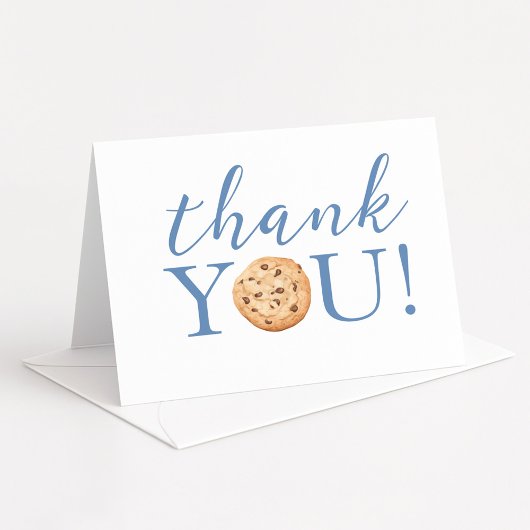 One Tough Cookie 1st Birthday Thank You Card サンキューカード