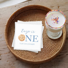 One Tough Cookie Birthday Napkins スタンダードカクテルナプキン