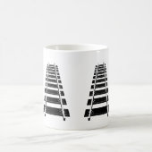 One Track Mind Add Name Personalize おもしろい Train コーヒーマグカップ (中央)