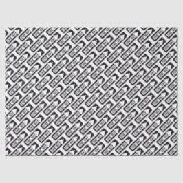 One way black and white street sign 薄葉紙