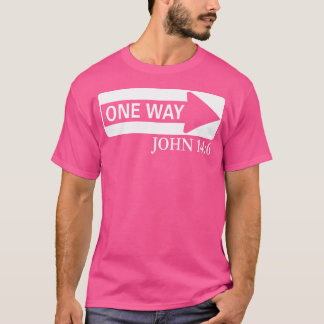 One Way John 146 Jesus Christian Christmas Tシャツ